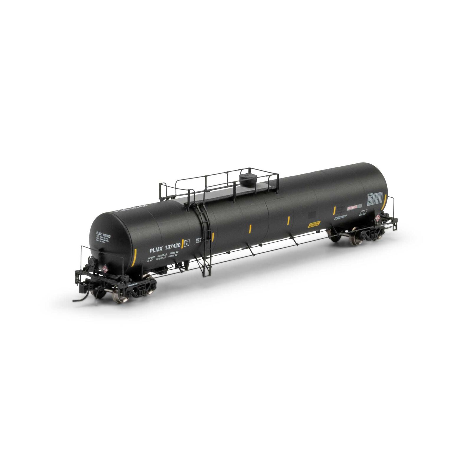 Athearn Genesis N UTC 33K LPG Tank Car- Late, PLMX Primed For Grime #137420