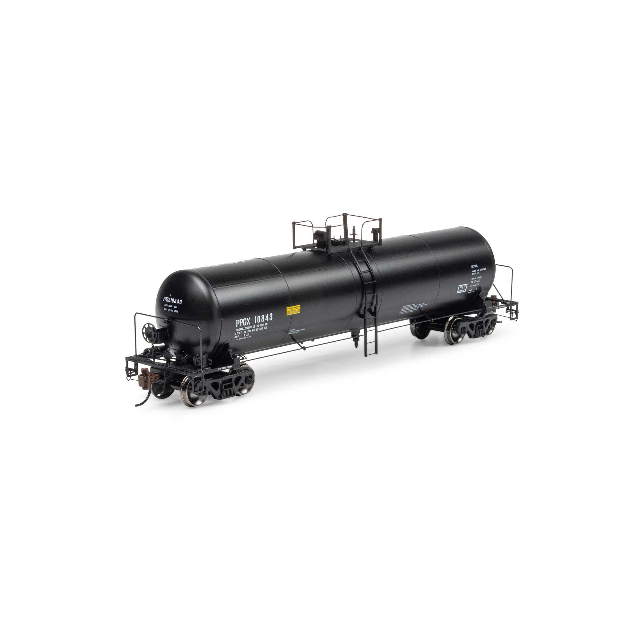 HO GATC 20K Gallon Tank Car, PPGX #10843 Model Train | Athearn