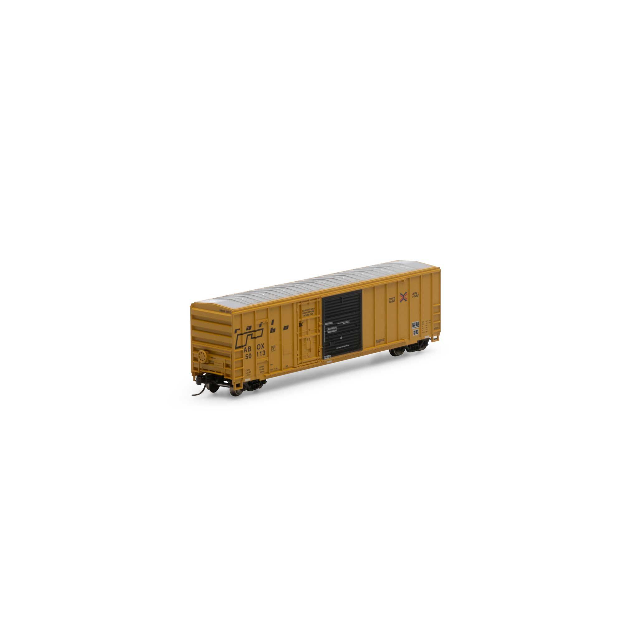 N 50' FMC Combo Door Box, ABOX, Late #50113 Model Train | Athearn