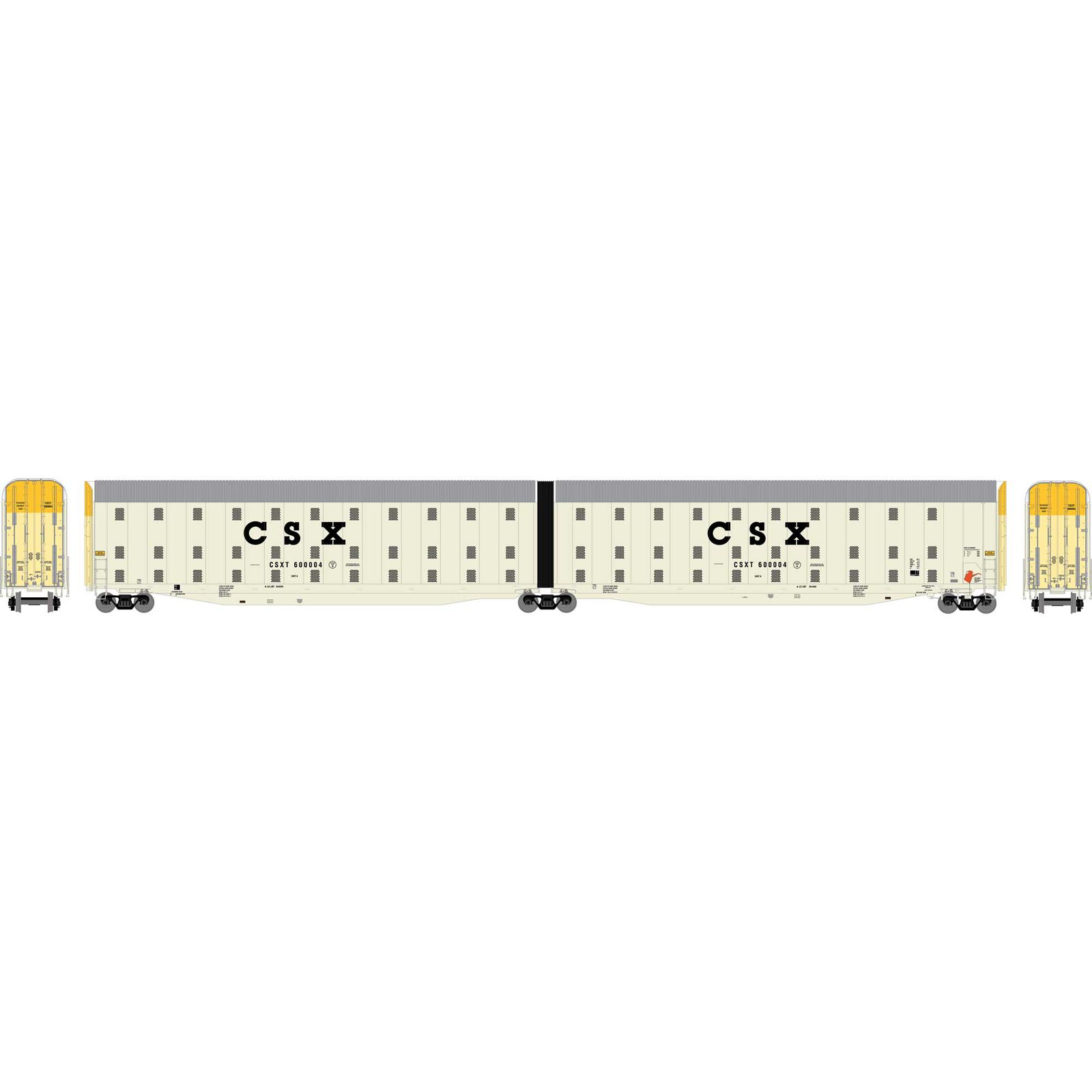 Athearn HO ATH Auto-Max Carrier, CSXT #600004