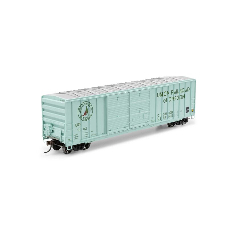 HO 50' FMC 5077 DD Offset Box Car, UO #1503