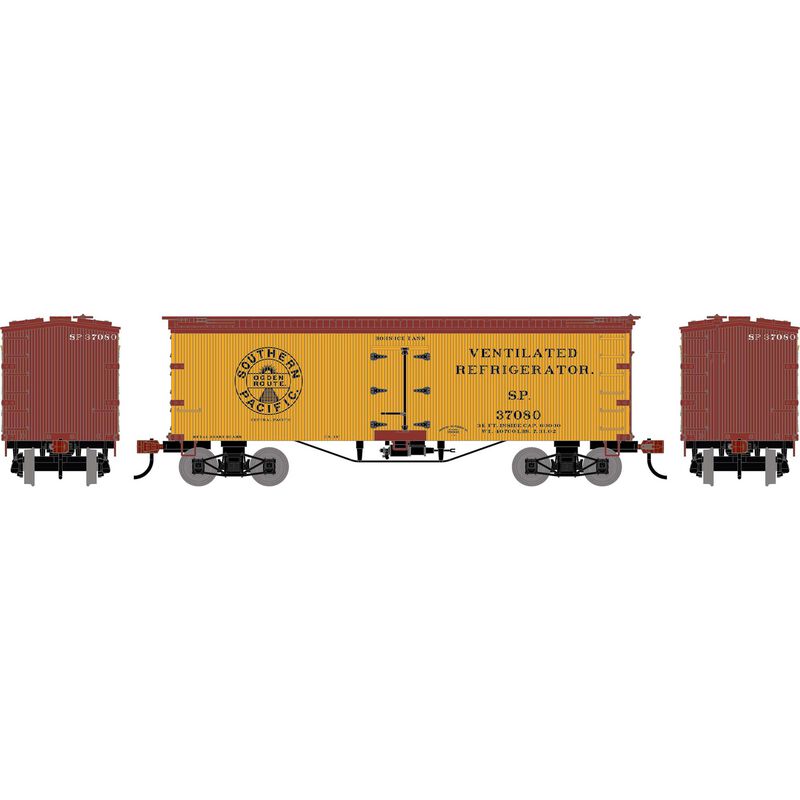 HO RND 36' Wooden Reefer, SP #37080