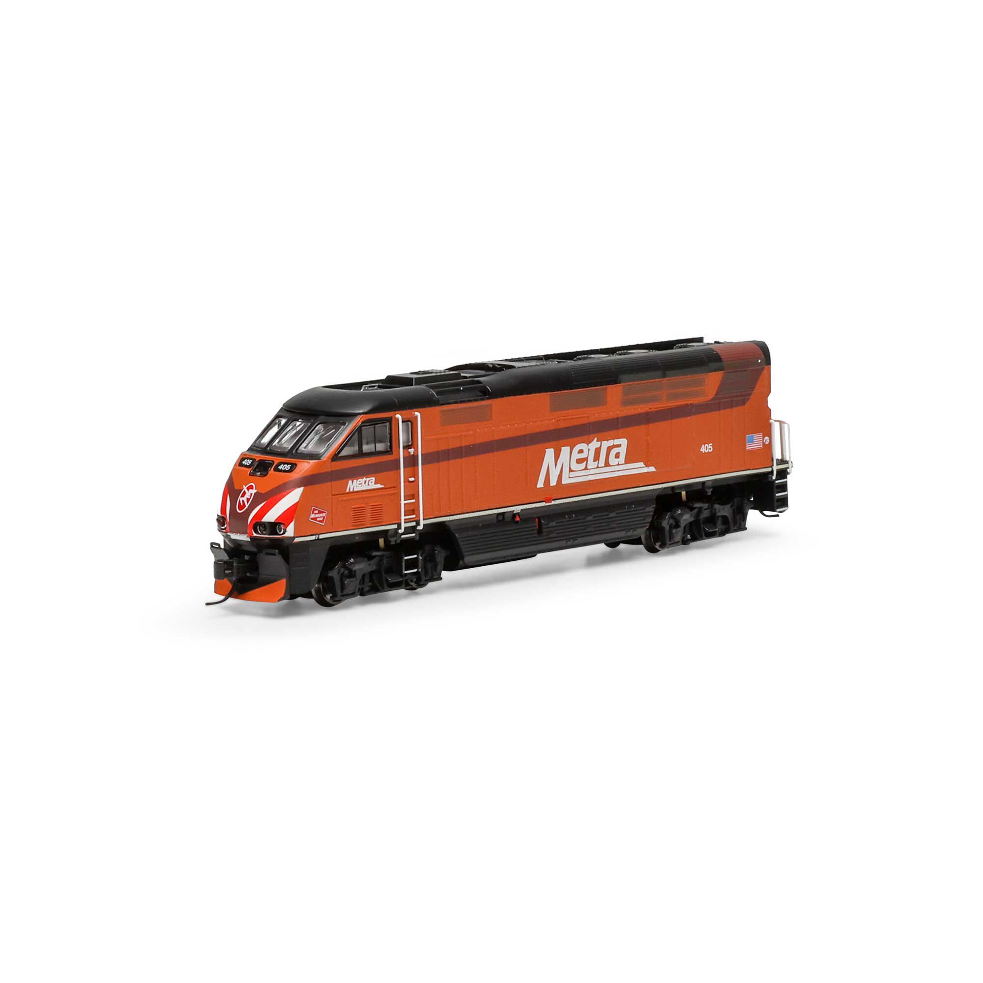 N F59PHI, METX #405 Model Train | Athearn | Athearn