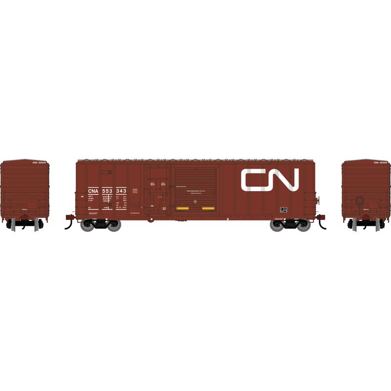 Athearn HO ATH 50' FMC 5277 Combo Door Box Car, CNA #553343
