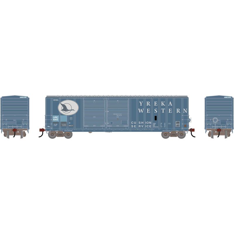 HO 50' FMC 5347 DD Offset Box Car, Primed For Grime LVRC Ex-YW #4140