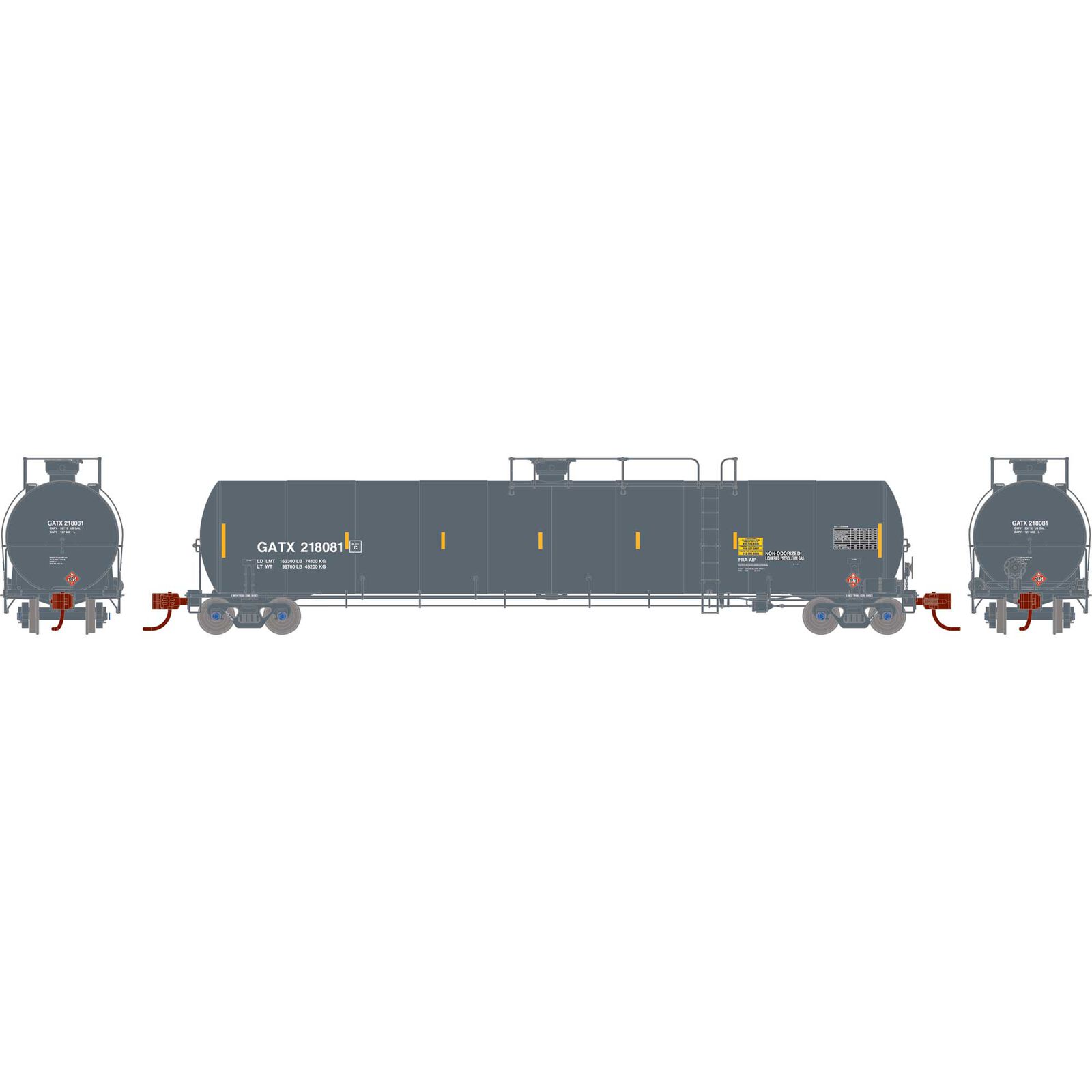 N 33,900-Gallon LPG Tank, GATX #218081