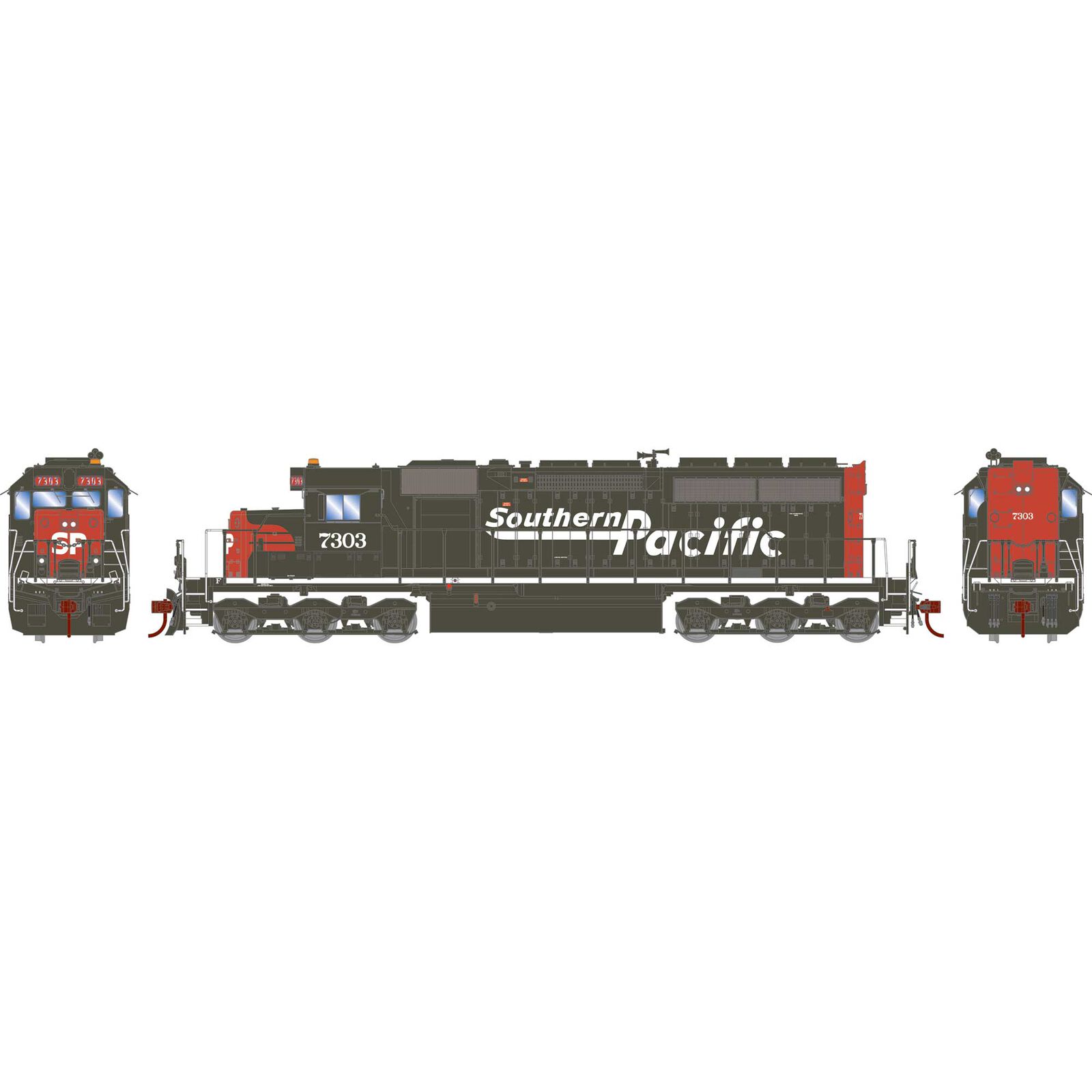 HO RTR SD40R, SP #7303