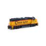 Athearn HO GP40-2 with DCC & Sound, Chessie/B&O #4310