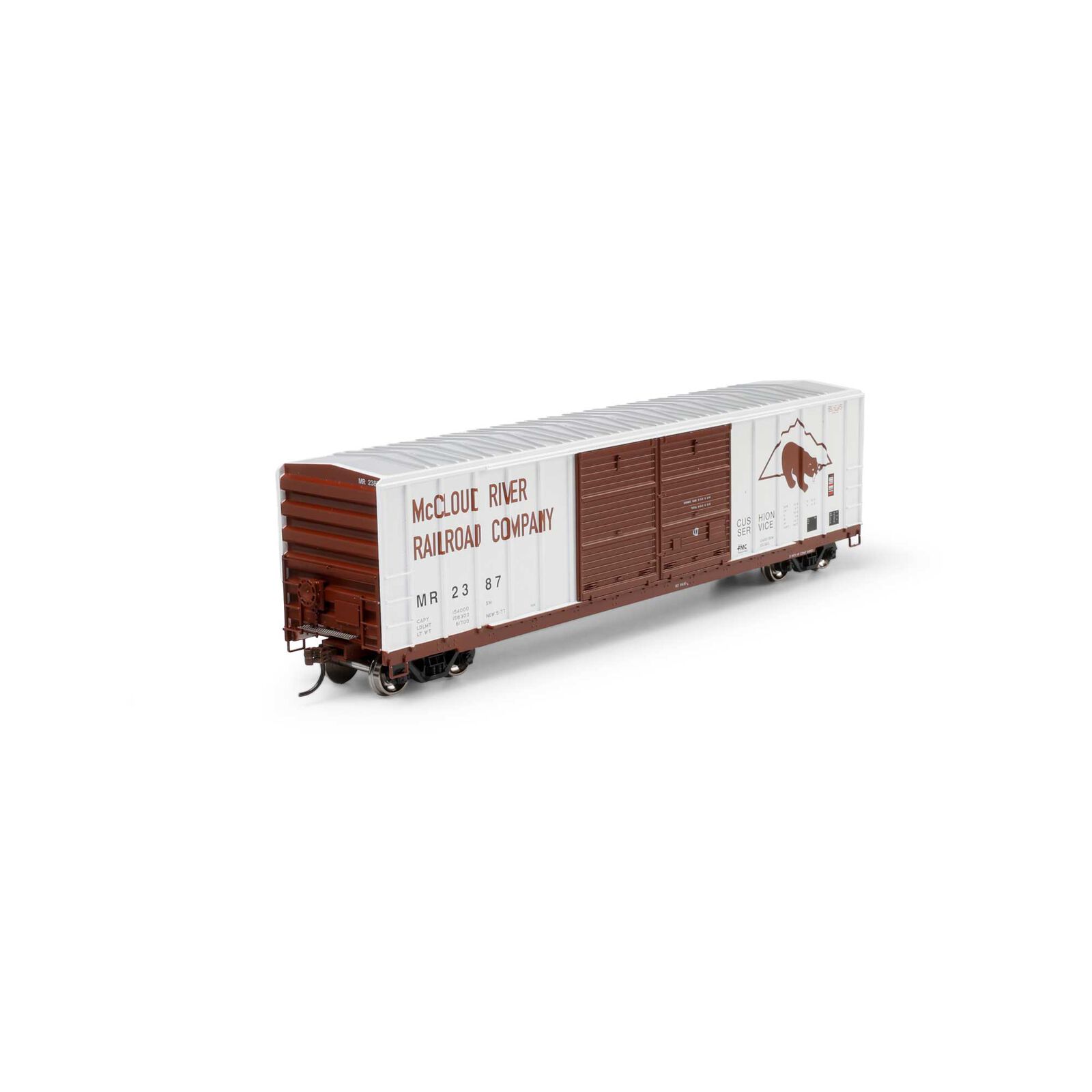 Athearn HO ATH 50' FMC 5077 Centered Double Door Box Car, MR #2387