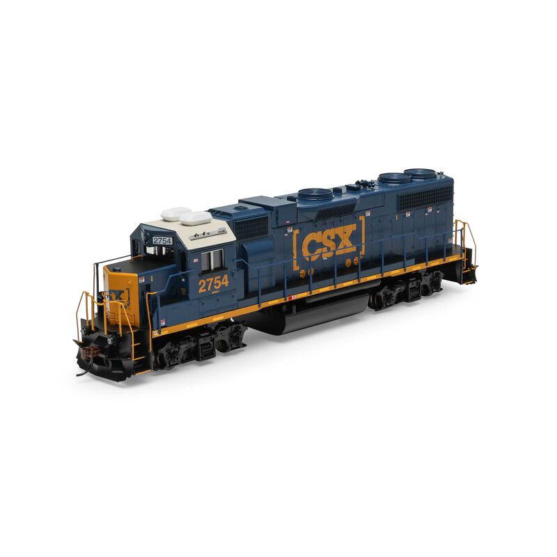 HO GP38-2 Locomotive, Sound-Ready with Speaker, CSX #2754