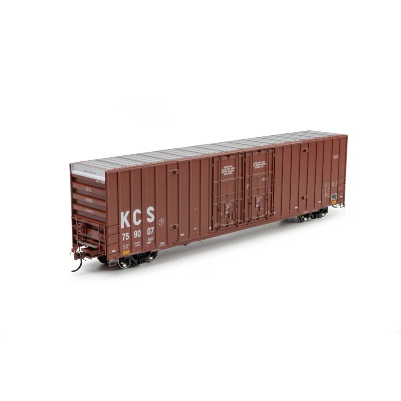 Athearn HO ATH 60' Gunderson High Cube Double Door Box Car, KCS #759007