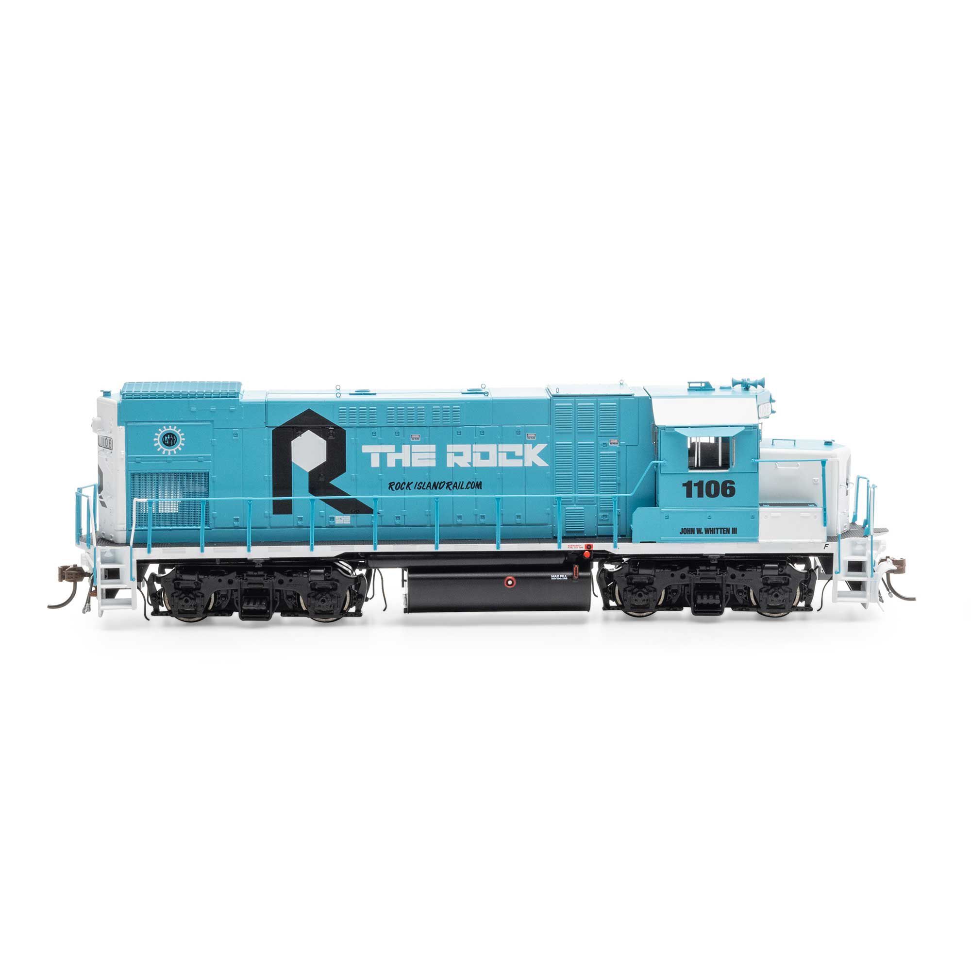 HO GP15-1 Locomotive with DCC & Sound, Rock Island Rail #1106