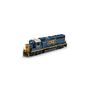 Athearn Genesis HO GP40-2 Locomotive with DCC & Sound, CSXT 'Boxcar Logo' #6212