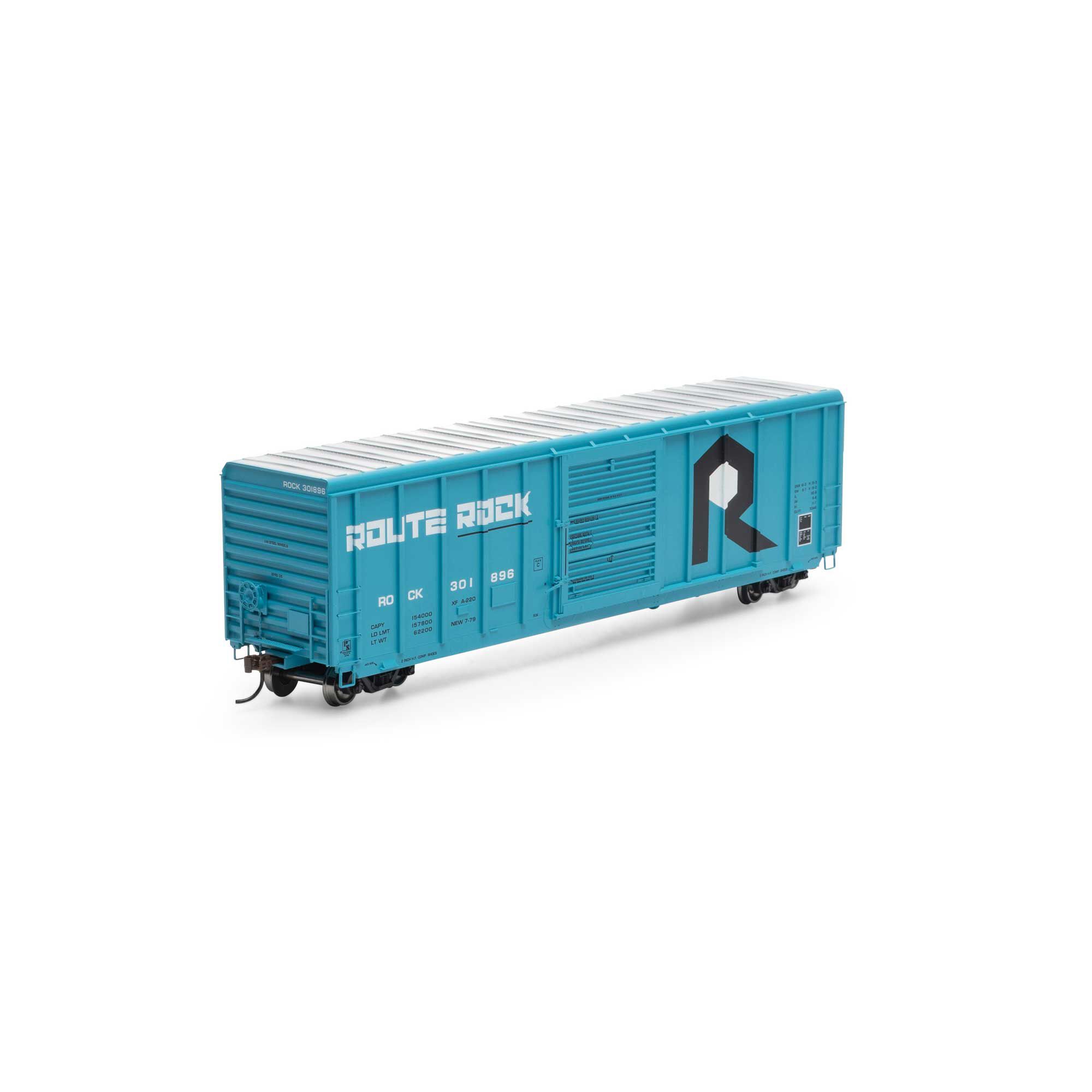 HO RTR 50' PS 5344 Box, ROCK #301896 Model Train | Athearn | Athearn