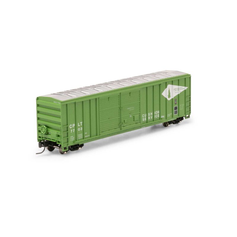 N 50' FMC DD Offset Box Car, CPLT #7703