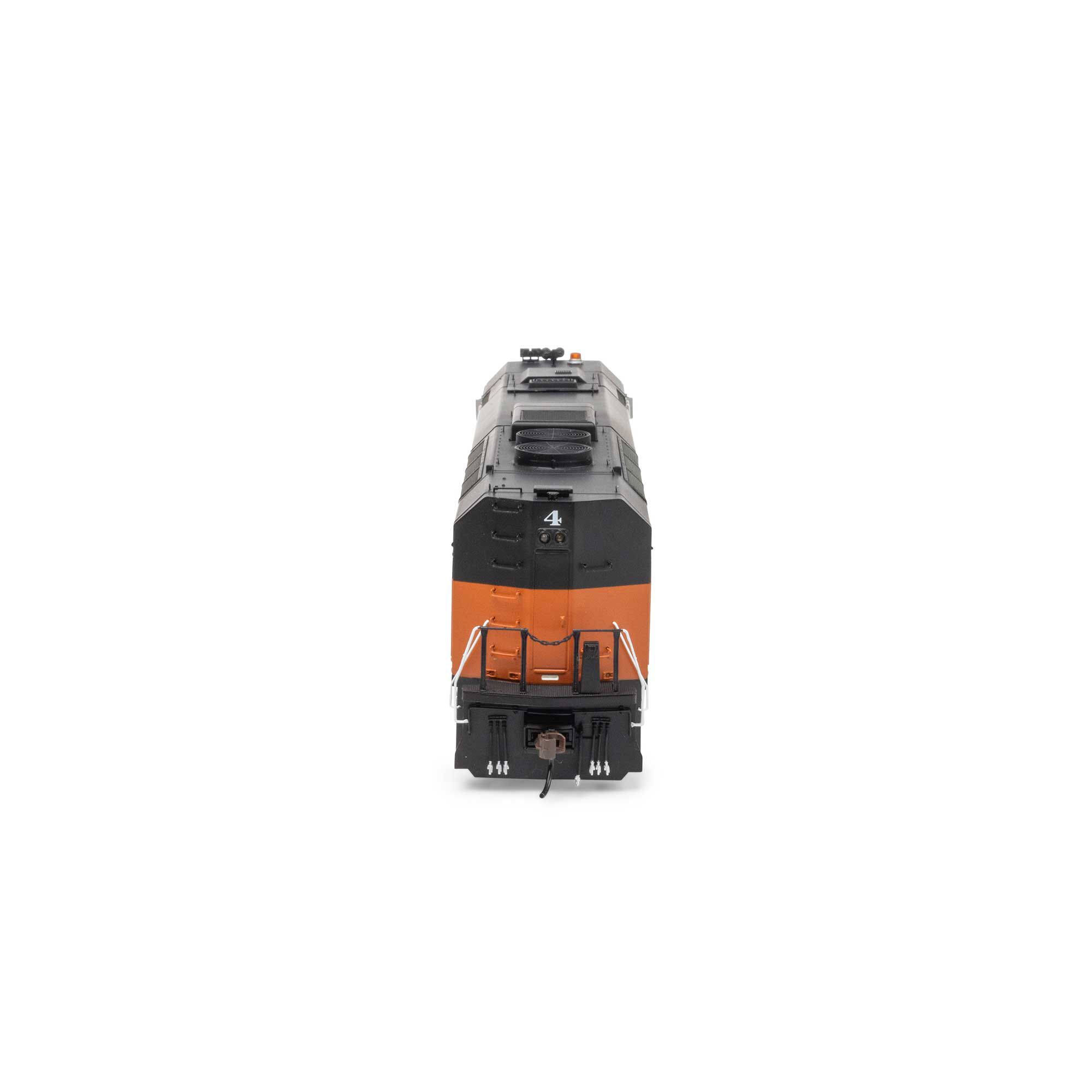 HO FP45 Locomotive with DCC & Sound, MILW #4 Model Train | Athearn