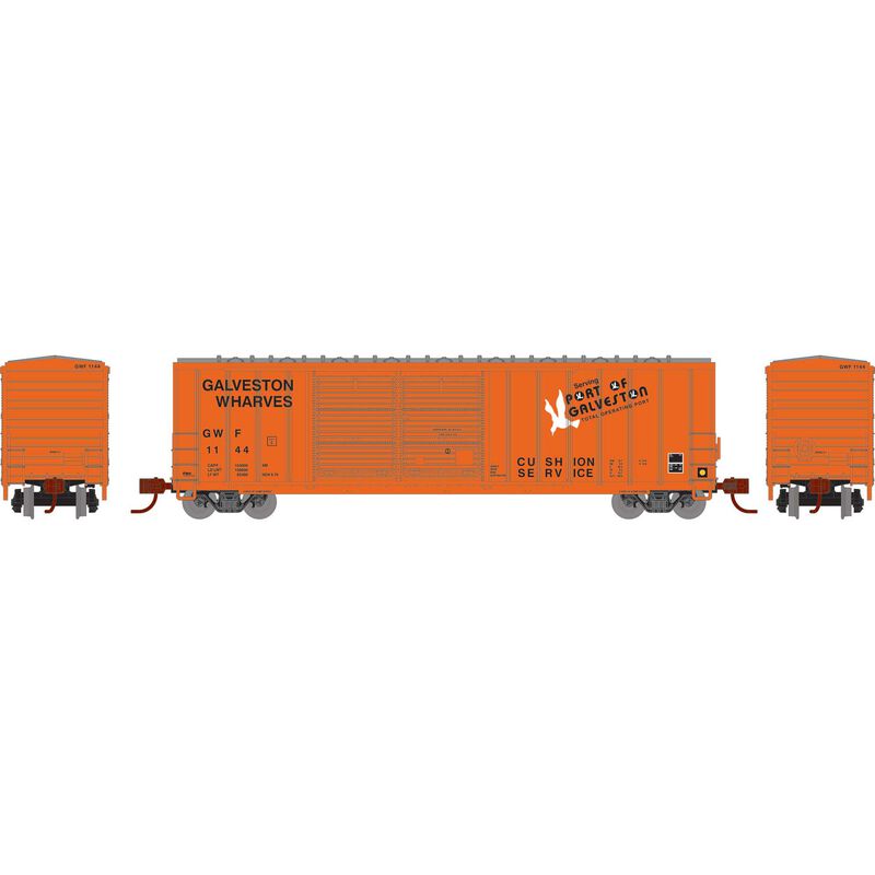 N 50' FMC DD Offset Box Car, GWF #1144