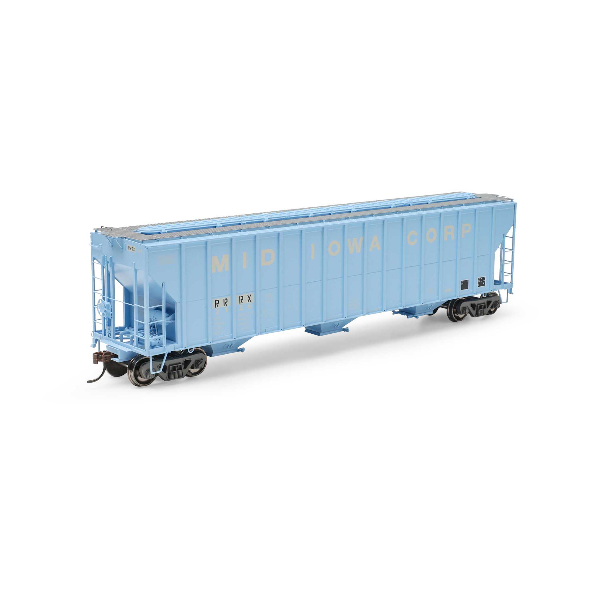 HO FMC 4700 Covered Hopper, RRRX Primed For Grime #2126 Model