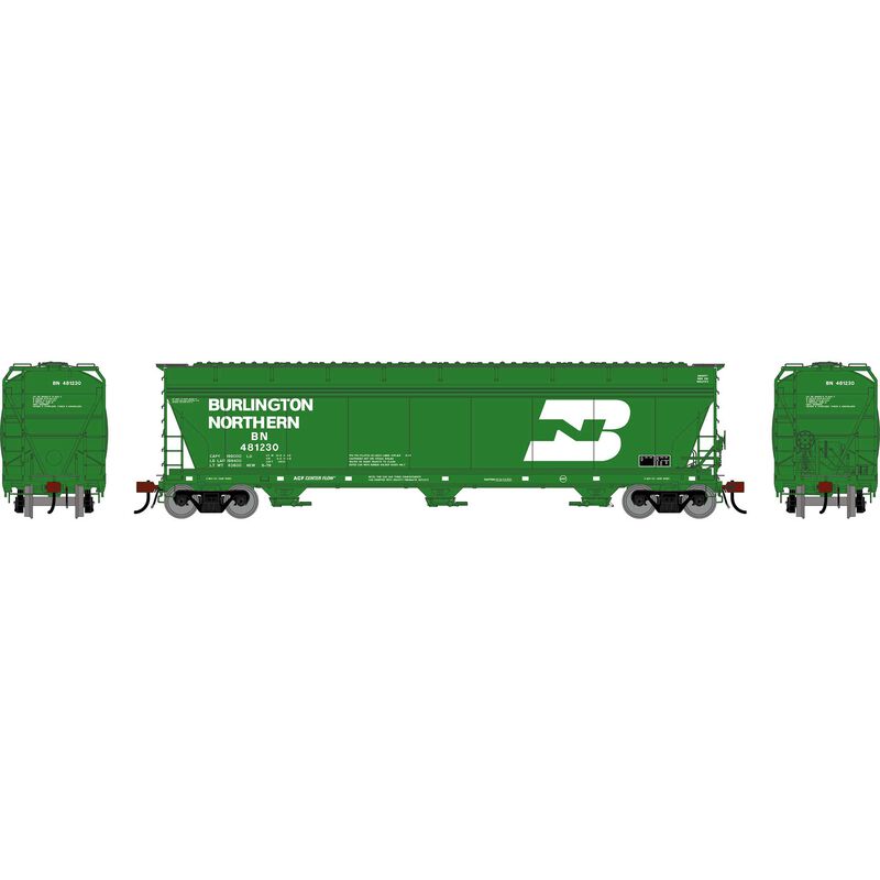 HO GEN ACF 4600 Covered Hopper, BN #481230