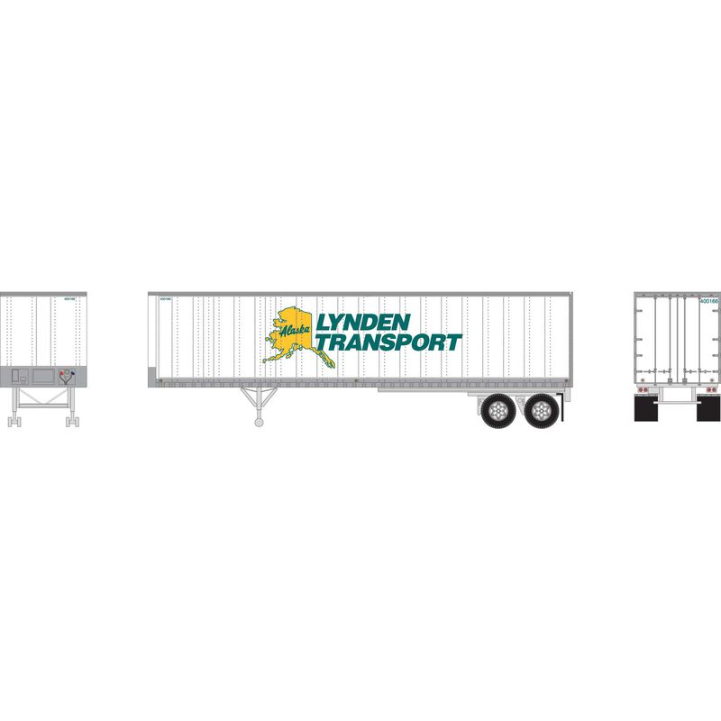N 40' Fruehauf Trailer, Lynden Transport #400166