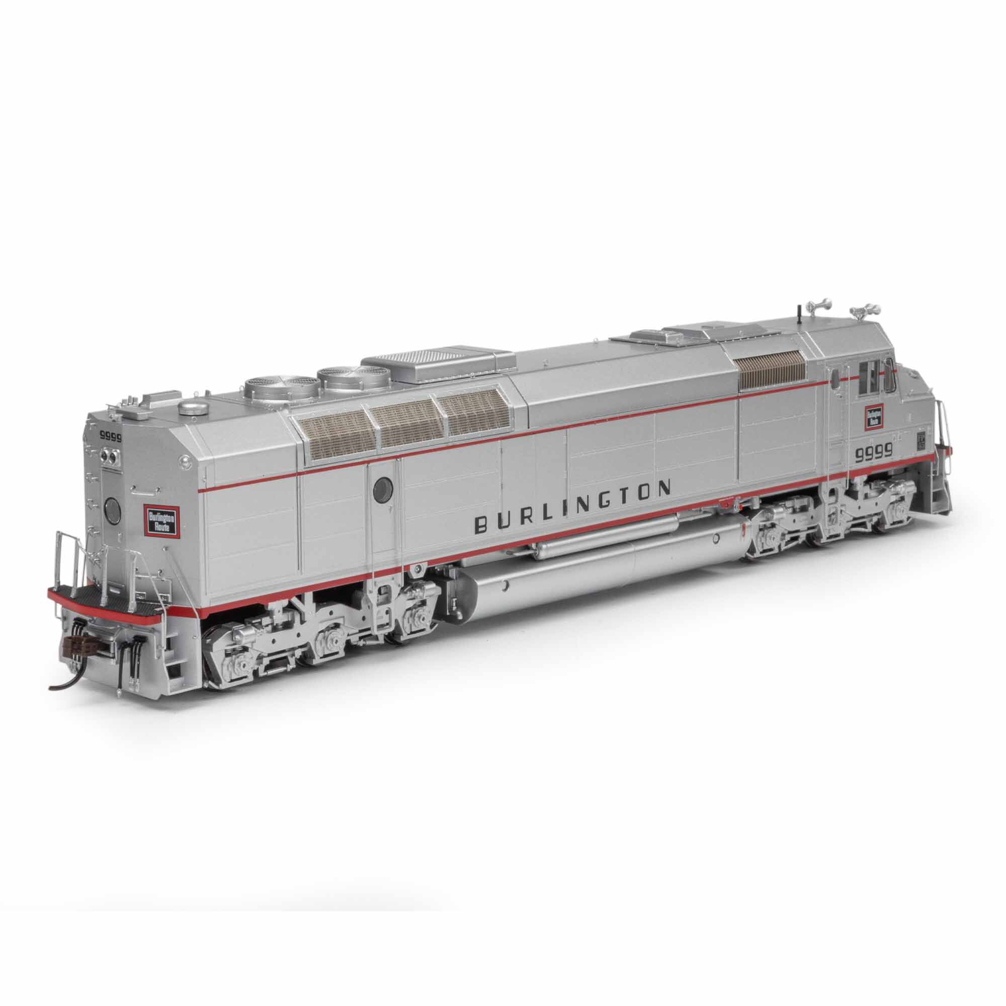 MRC N Drop in: Athearn FP45 デコーダー Athearn HO FP45 Locomotive, CB&Q #9999 Model Train | Athearn | Athearn