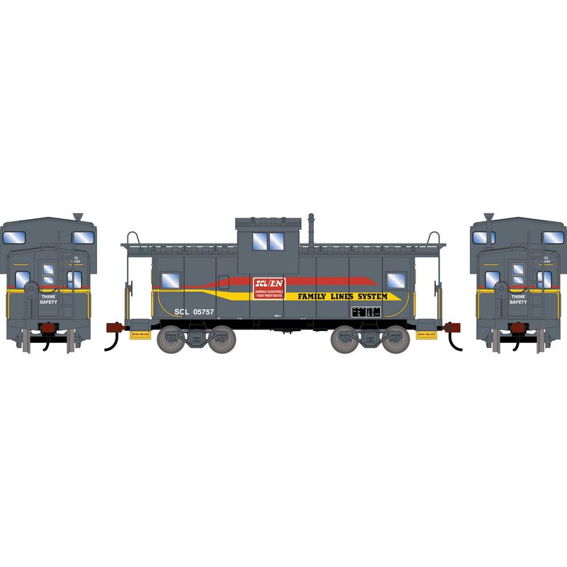 HO ATH Wide-Vision Caboose, SCL 'Family Lines' #05757
