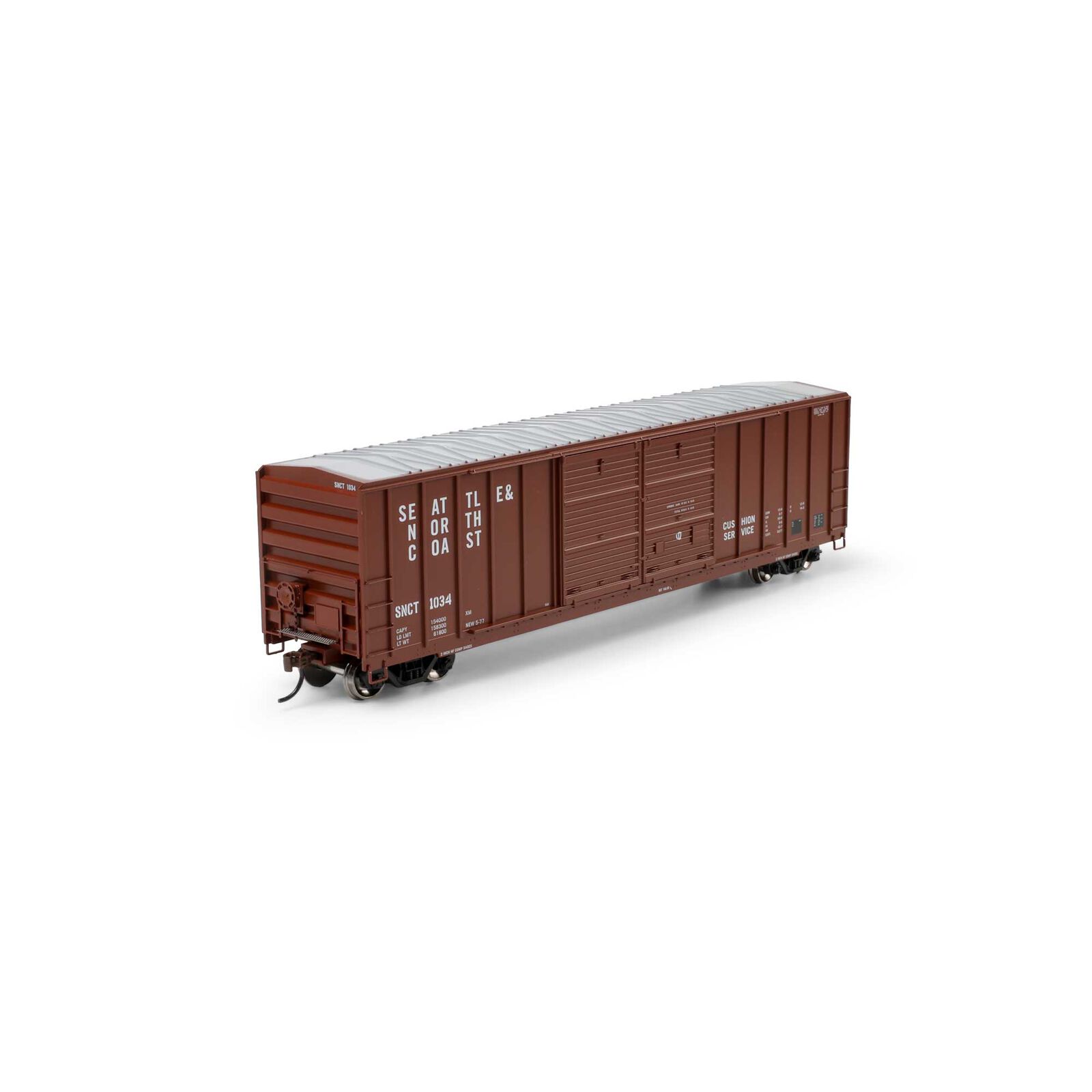 Athearn HO ATH 50' FMC 5077 Centered Double Door Box Car, SNCT #1034