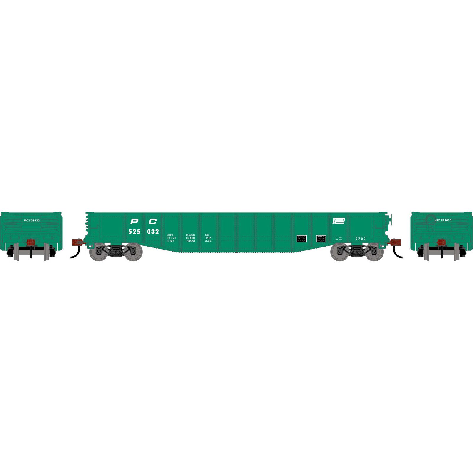 Roundhouse HO RND 50' Gondola, PC #525032