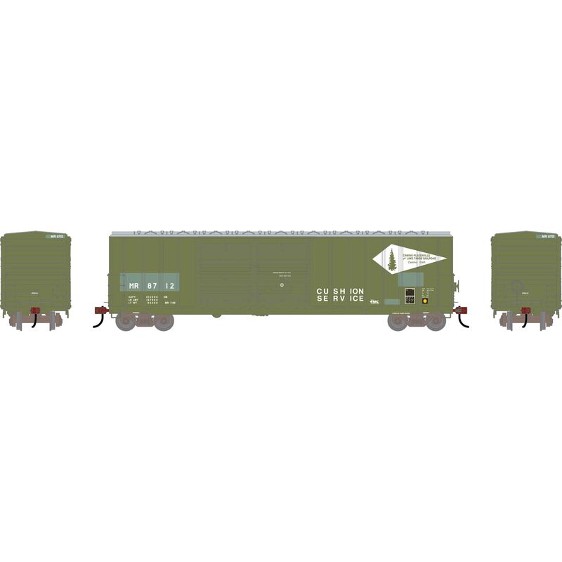 Athearn HO ATH 50' FMC 5077 DD Offset Box Car, Primed For Grime MR 'Ex-CPLT' #8712