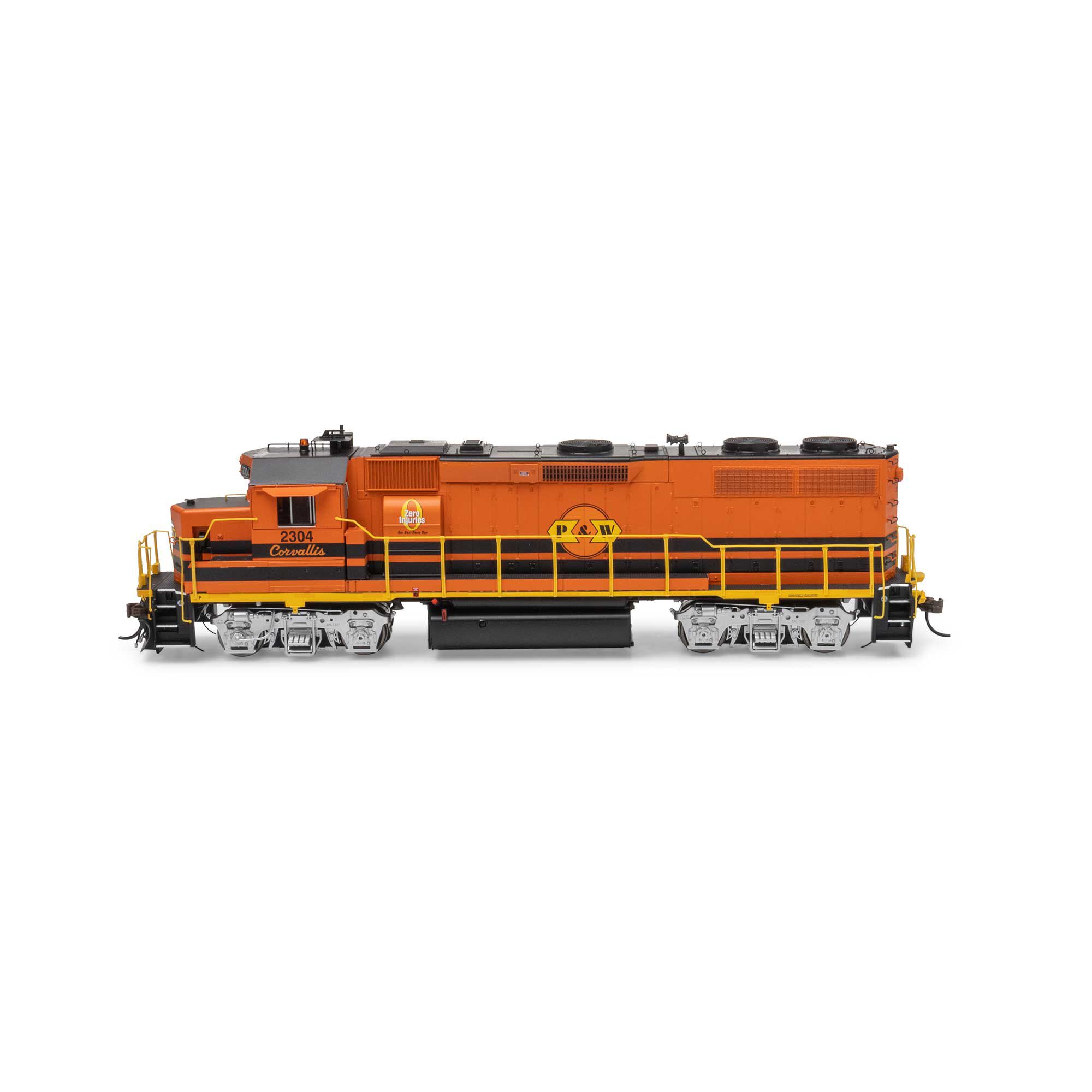 Athearn HO GP39-2 Locomotive, PNWR #2304 Model Train | Athearn