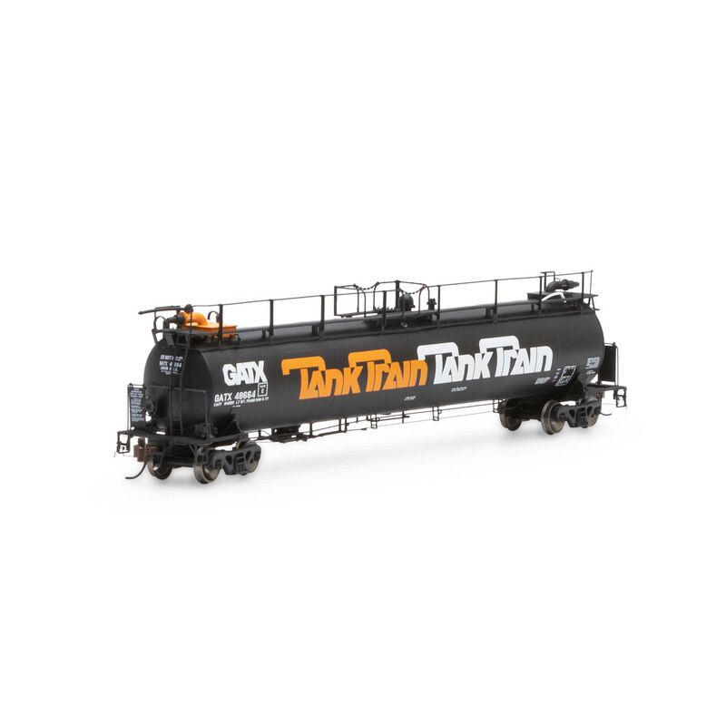HO TankTrain Intermediate,GATX/Orange Letter#48664