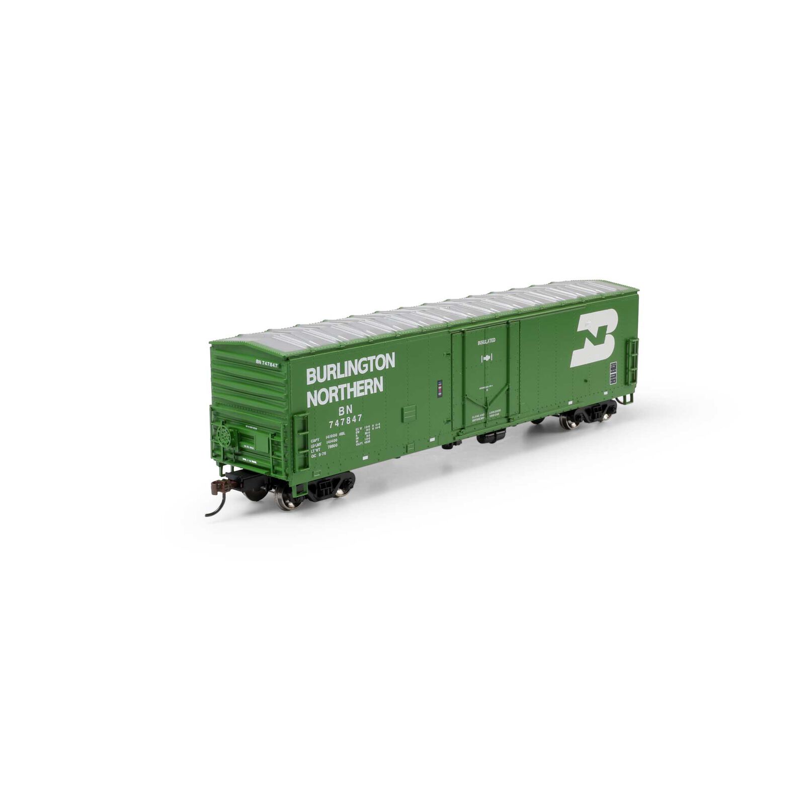 Athearn HO 50' Youngstown Plug Door Box Car, BN #747847