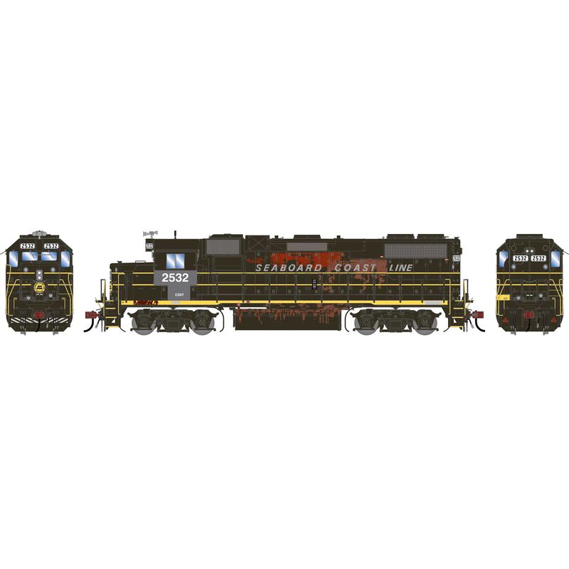 Athearn Genesis HO GEN GP38-2 Locomotive, Primed For Grime CSXT 'Ex-SCL Patched' #2532