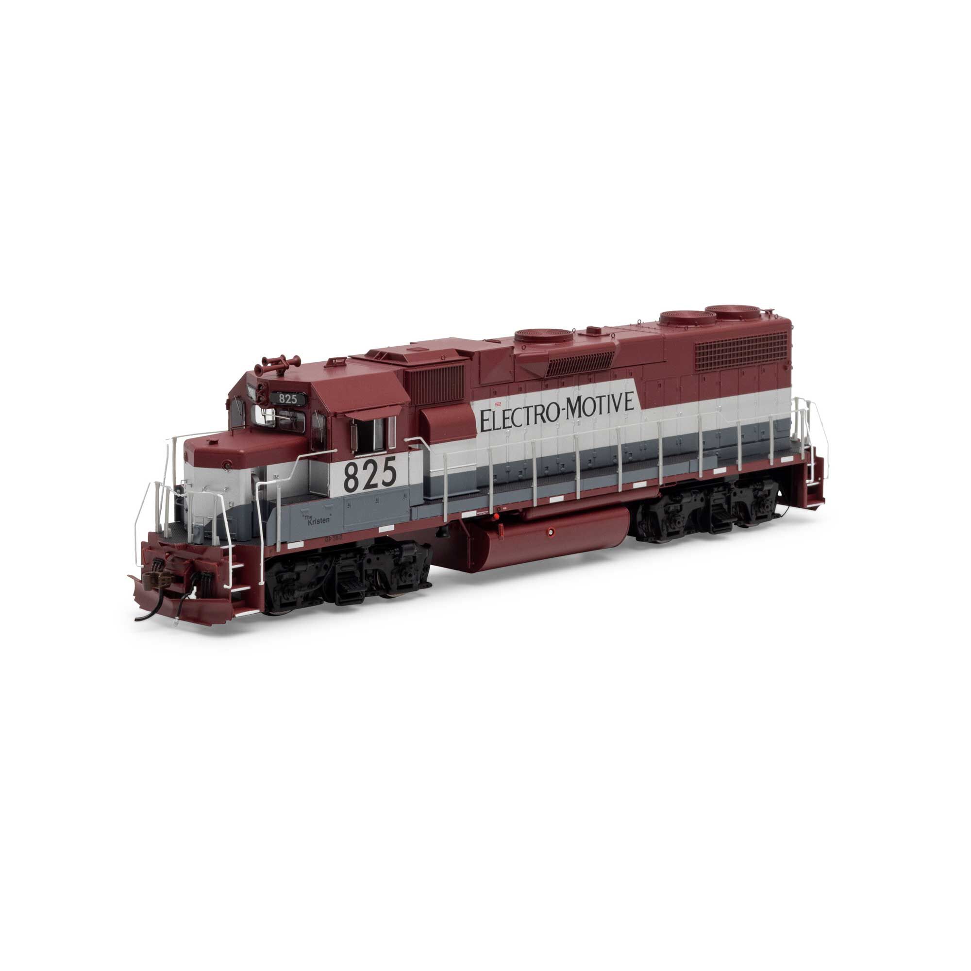 HO GP38-2 Locomotive with DCC & Sound, EMD Lease #825 Model Train