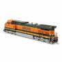 HO GE Dash 9-44CW Locomotive, BNSF Heritage I #960