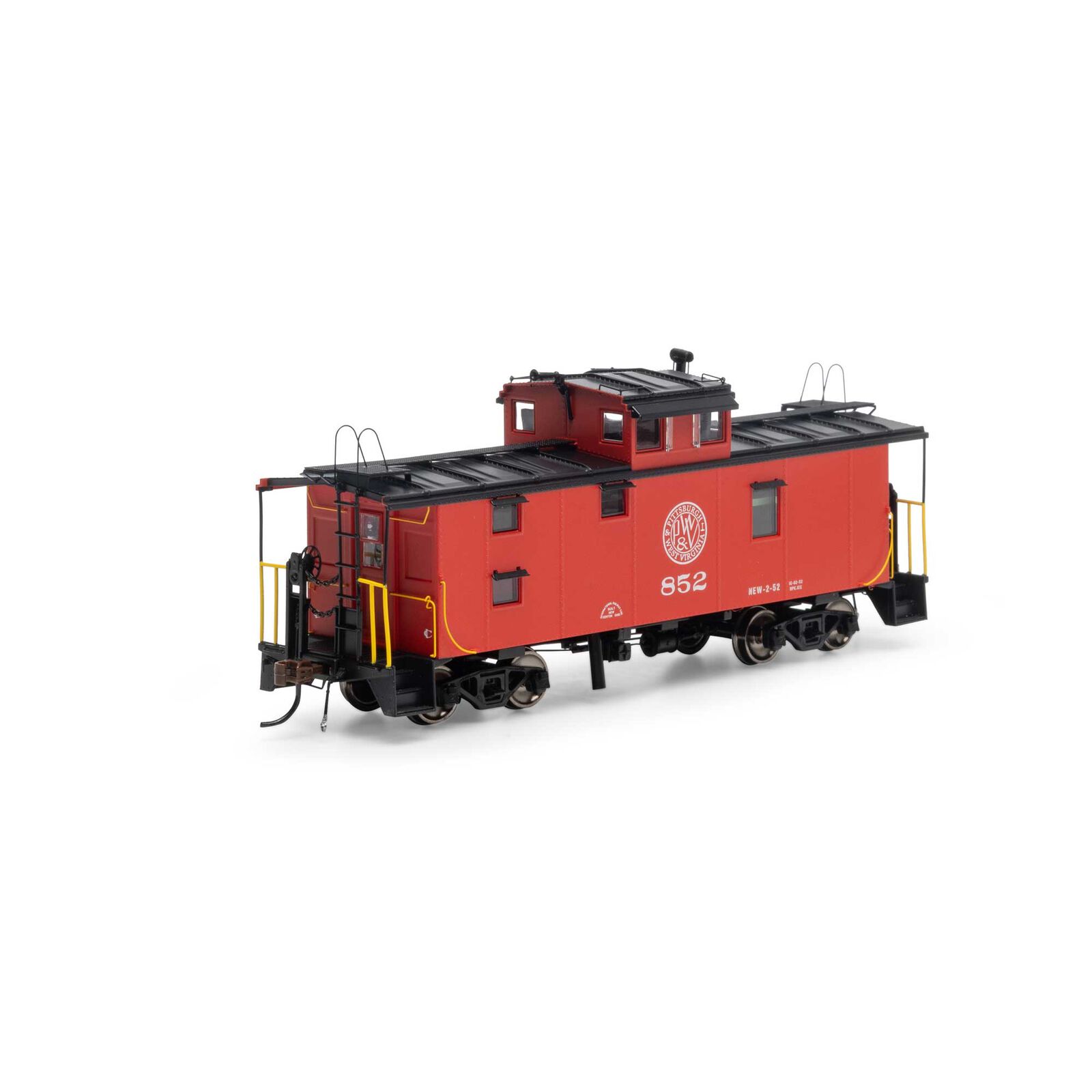 HO ICC Caboose with Lights & Sound, P&WV #852