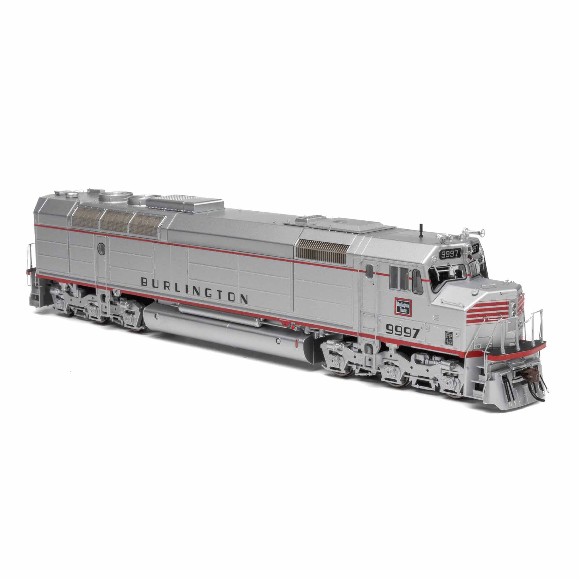 HO FP45 Locomotive, CB&Q #9997 Model Train | Athearn | Athearn