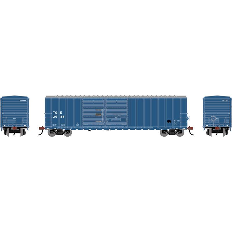 HO 50' FMC 5077 DD Offset Box Car, TOE #2684