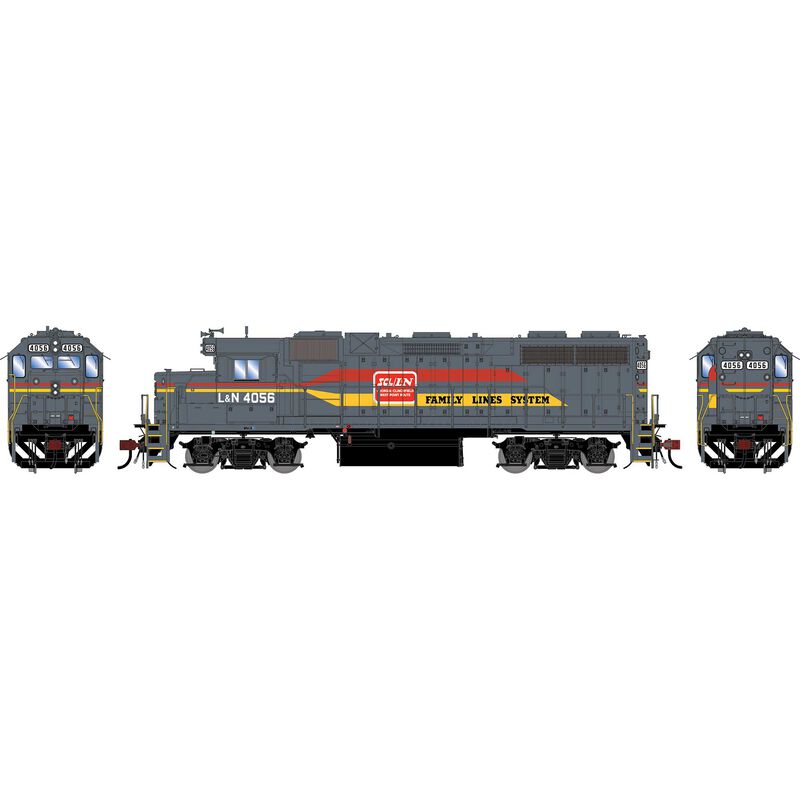 HO GEN GP38-2 Locomotive w/DCC & Sound, LN #4056