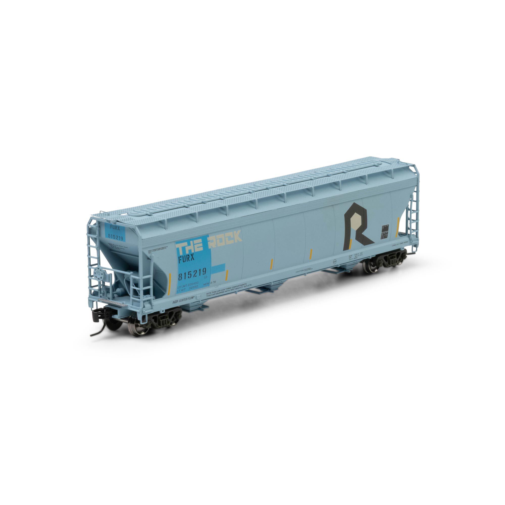 Athearn Genesis N ACF4600 Covered Hoppers, FURX Primed For Grime