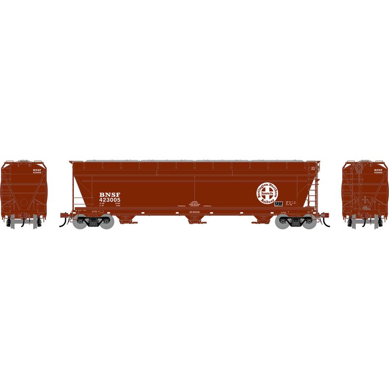 HO GEN ACF 4600 Covered Hopper, BNSF #423005