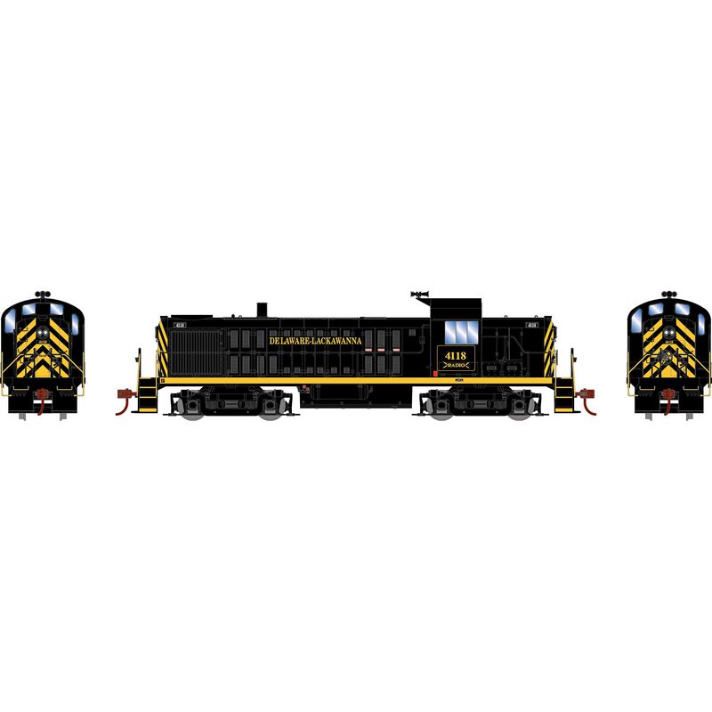 HO ATH RS-3 Locomotive w/DCC & Sound, DL #4118