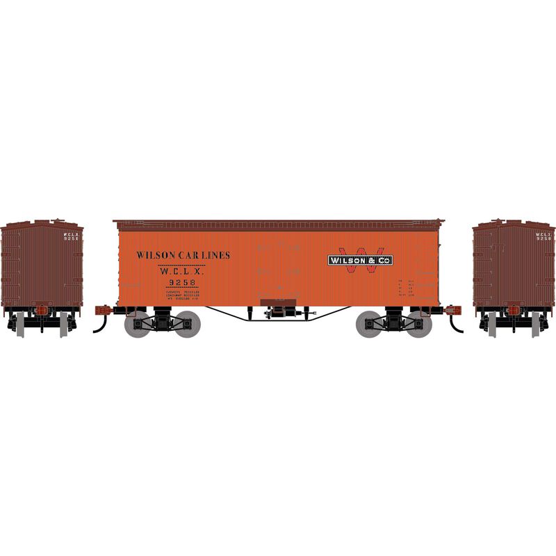 HO RND 36' Wooden Reefer, WCLX #9258