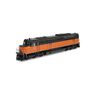 HO FP45 Locomotive with DCC & Sound, MILW #3