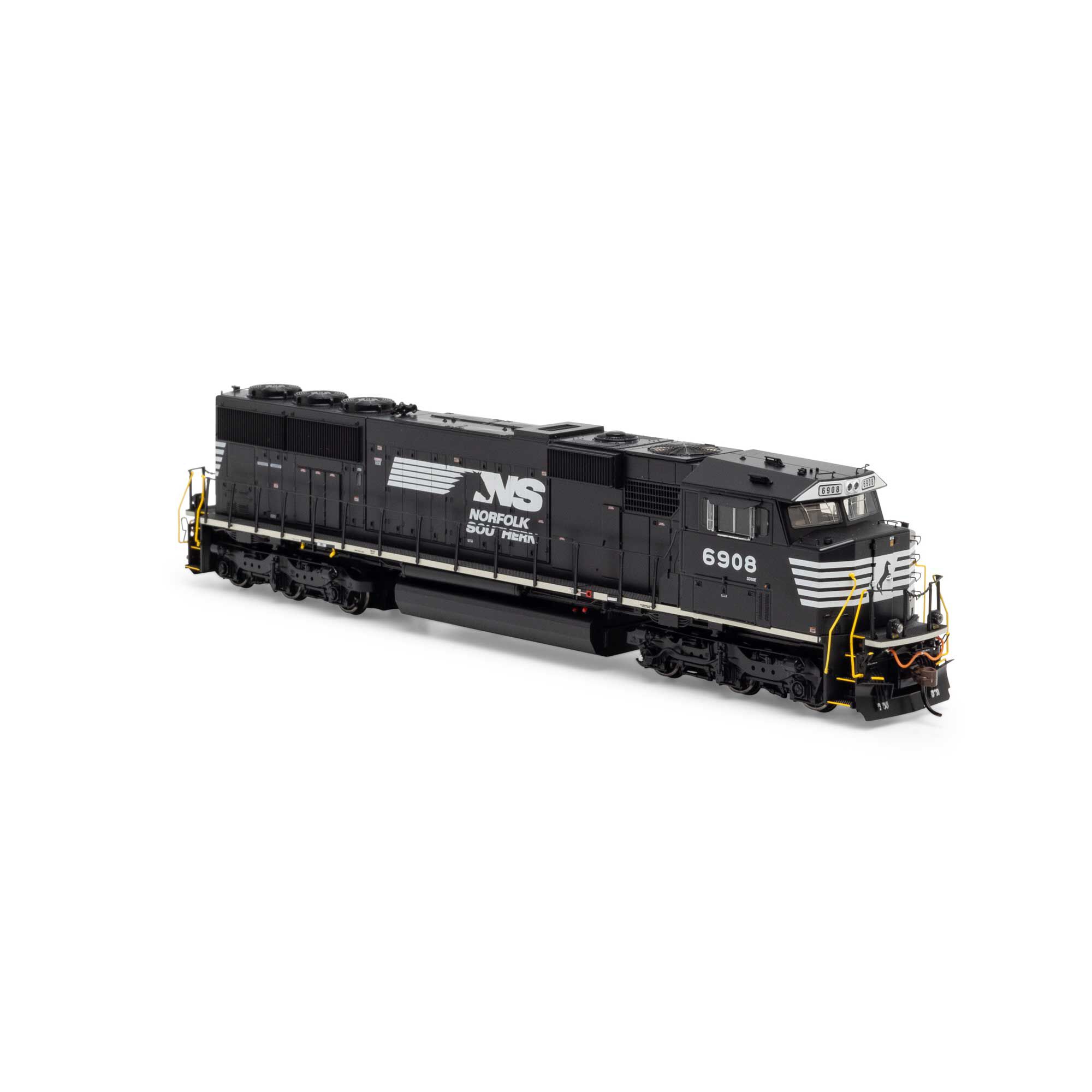 Athearn HO SD60E Locomotive with DCC & Sound, NS #6908 Model Train