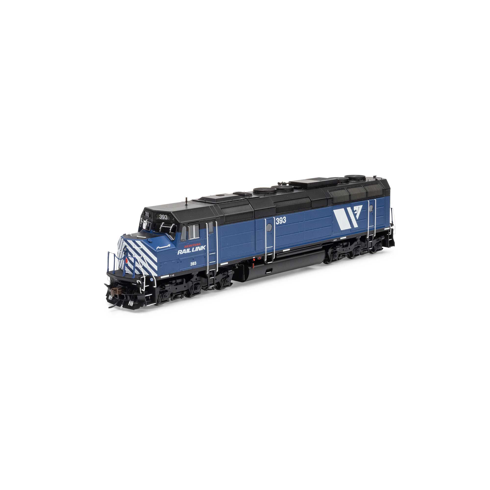 HO F45 Locomotive with DCC & Sound, MRL #393 Model Train | Athearn