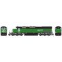 HO SD40T-2 Locomotive with DCC & Sound, LL BN #8217