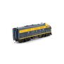 HO F7A Locomotive with DCC & Sound, ATSF #261L