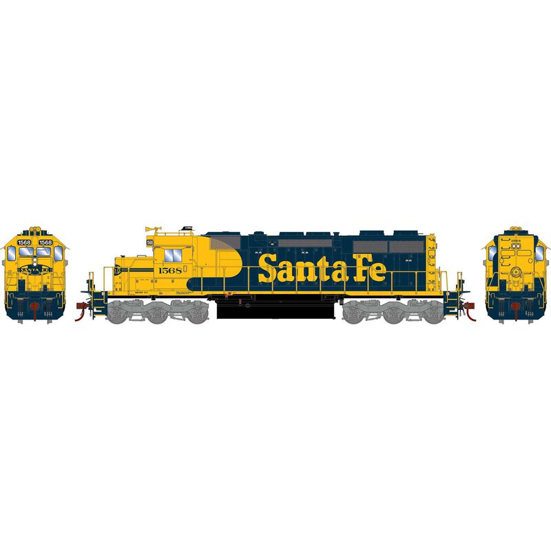 HO RTR SD39 with DCC & Sound, SF #1568