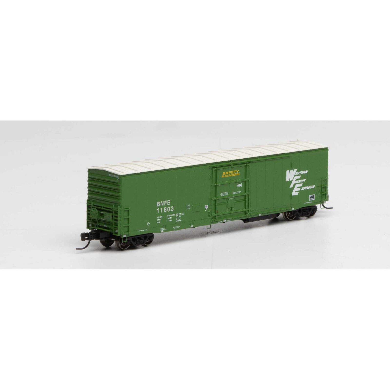 N 57' Mechanical Reefer with Sound, BNFE/Green #11803